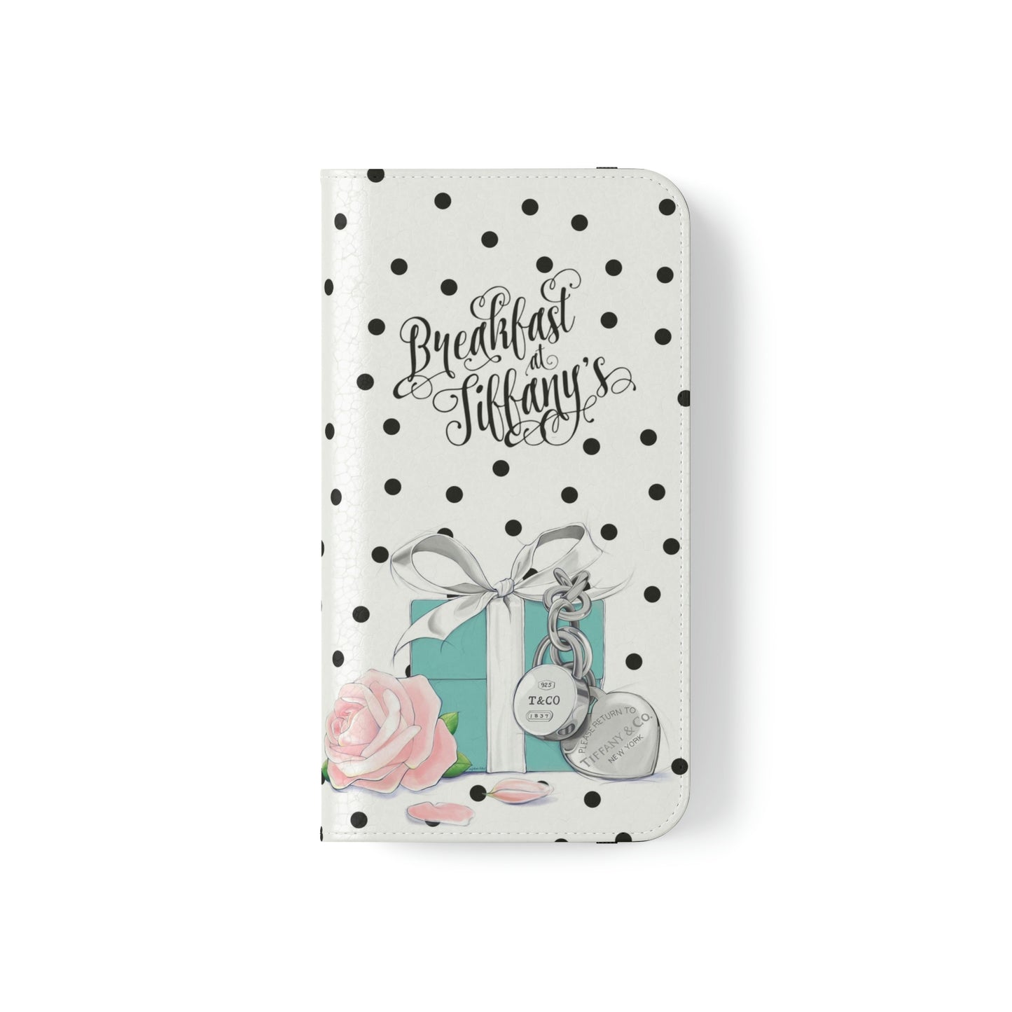 Personalized Breakfast at Tiffany Phone Case, Folio Phone Case, Breakfast at Tiffany Smart Phone Folding Case