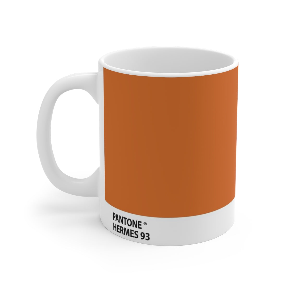 Custom Personalized Mug 11oz - Orange Color Swatch Mugs