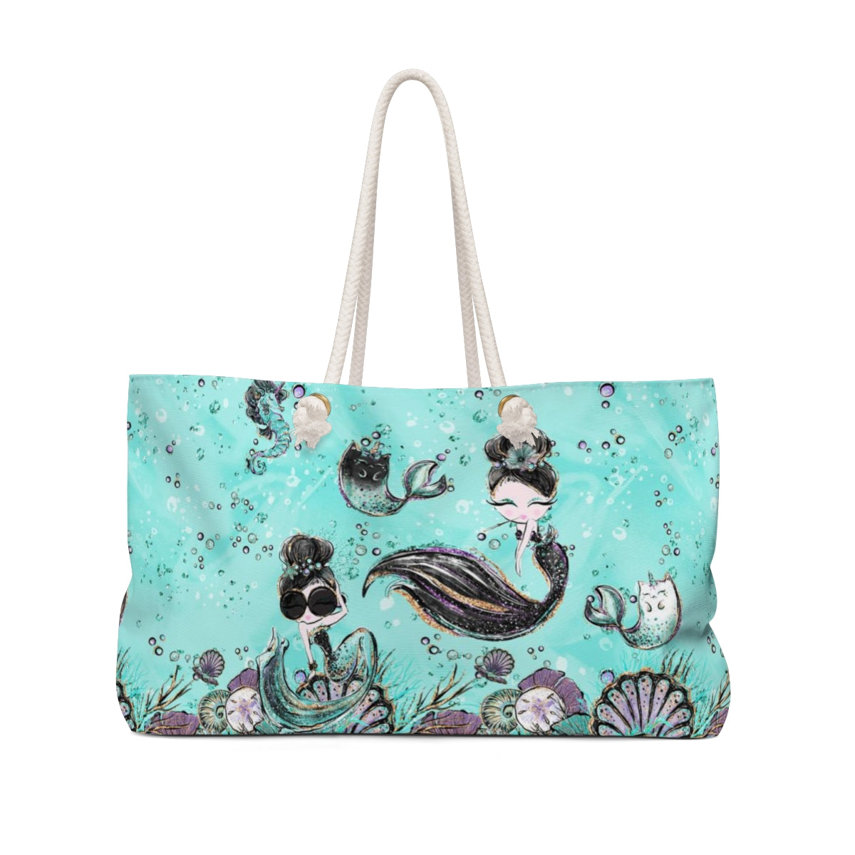 Audrey Mermaid Mercat Weekender Bag