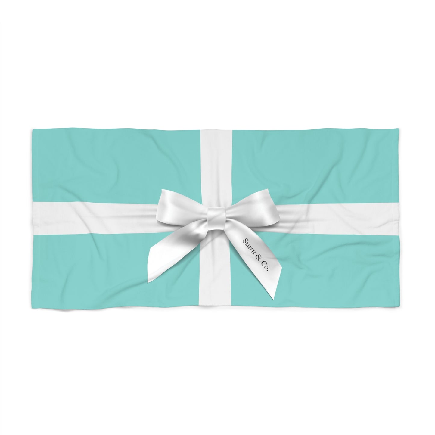 Personalized Little Blue Box Polycotton Towel - 2 Sizes