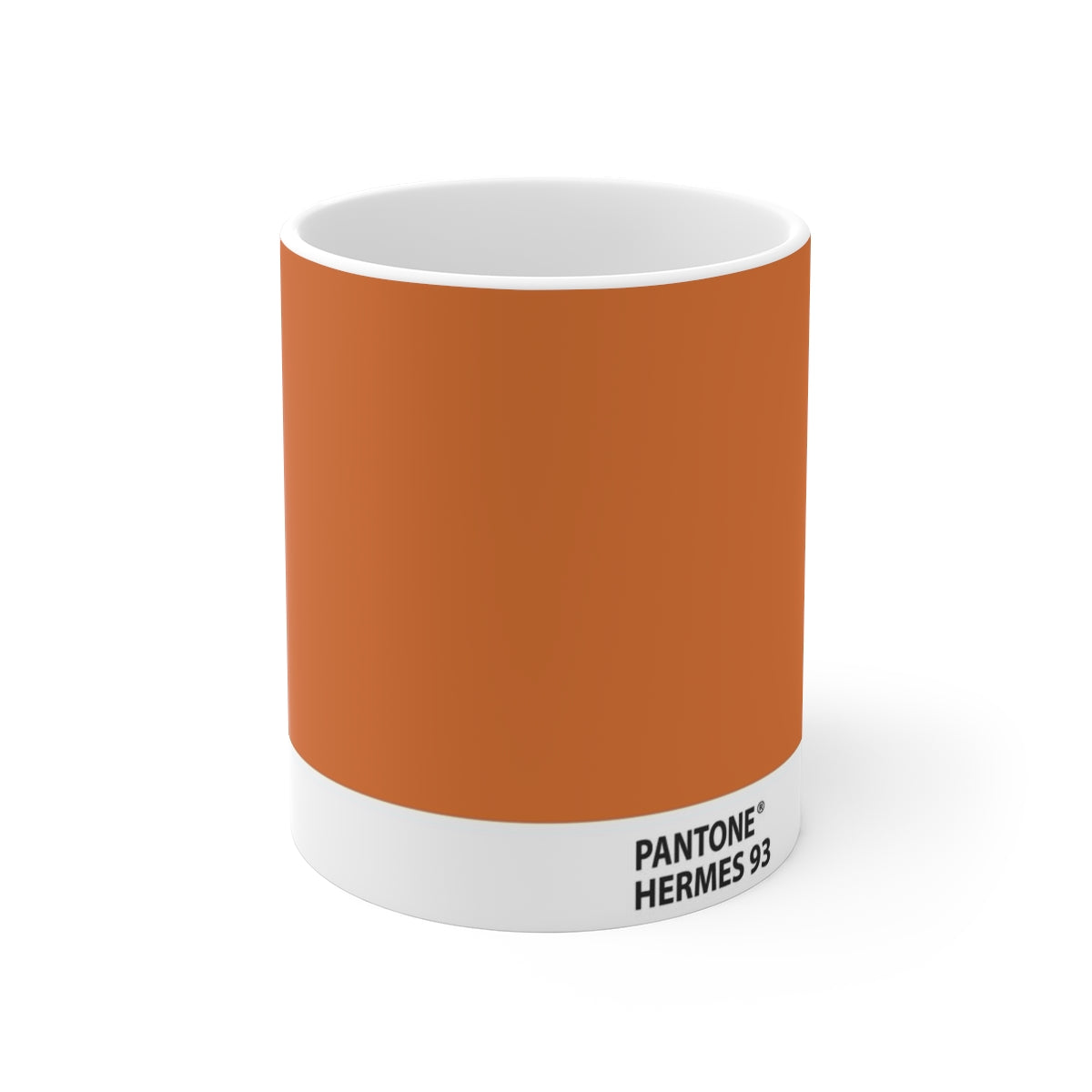 Custom Personalized Mug 11oz - Orange Color Swatch Mugs