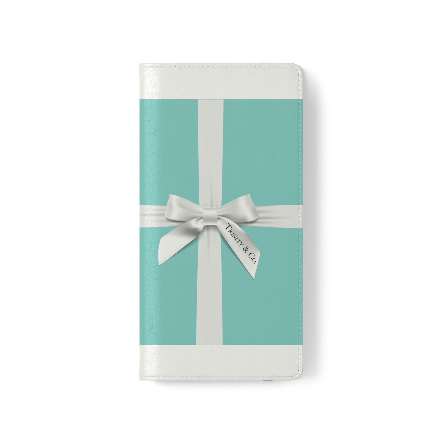 Little Blue Box Phone Case, Custom Personalized Folio Phone Case, Smart Phone Folding Case, Breakfast at Tiffany Inspired Phone Case