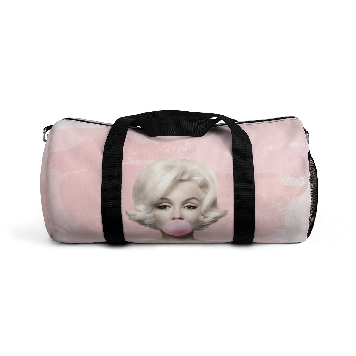 Personalized Marilyn Monroe Duffel Bag - Pink Bubblegum