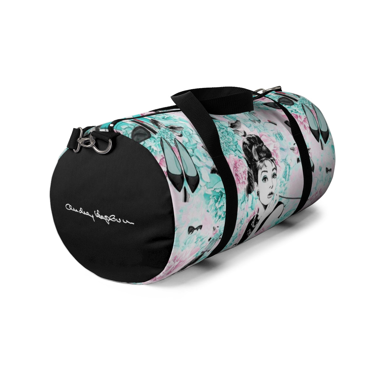 Personalized Breakfast at Tiffany Duffel Bag - Audrey Hepburn