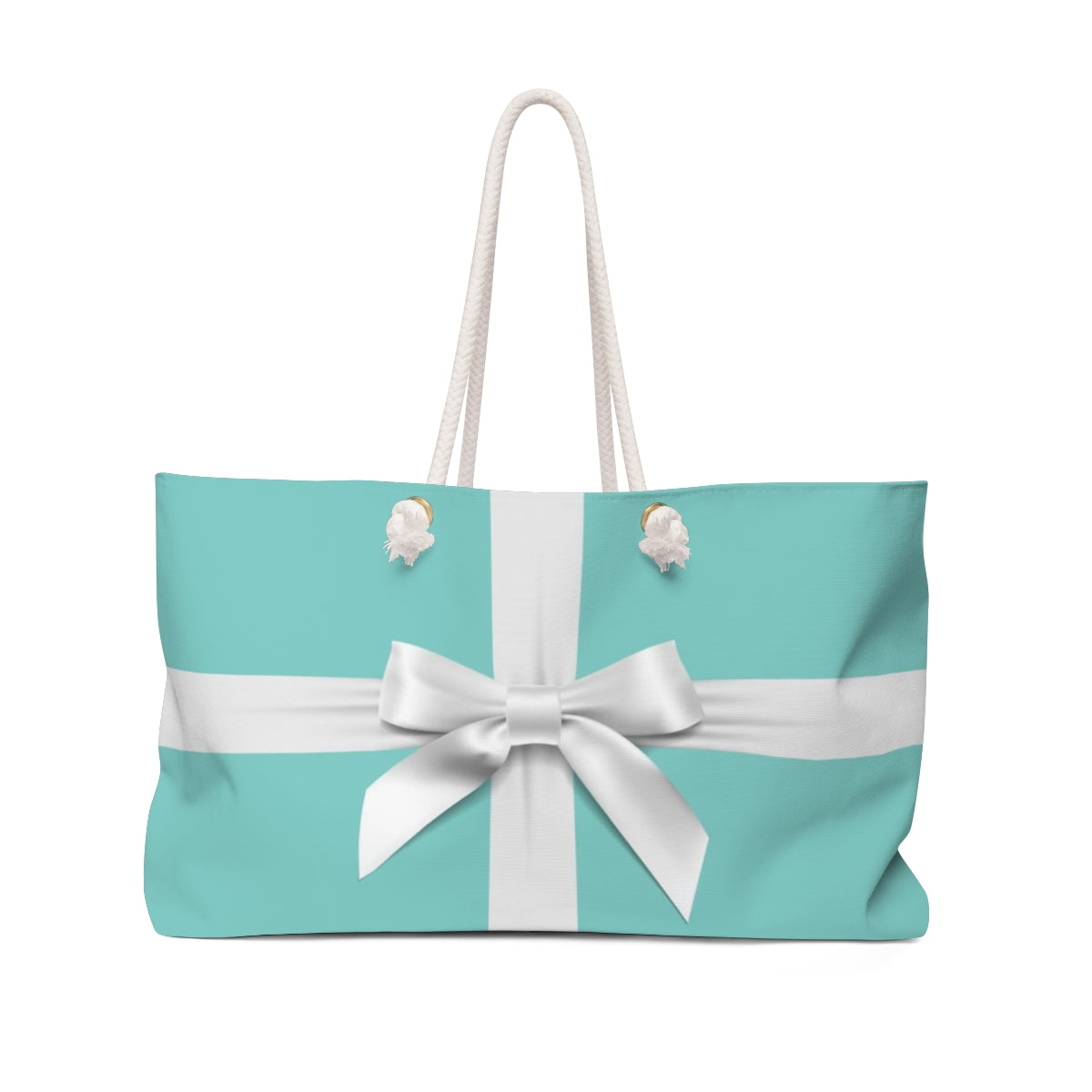 Personalized Little Blue Box Weekender Bag