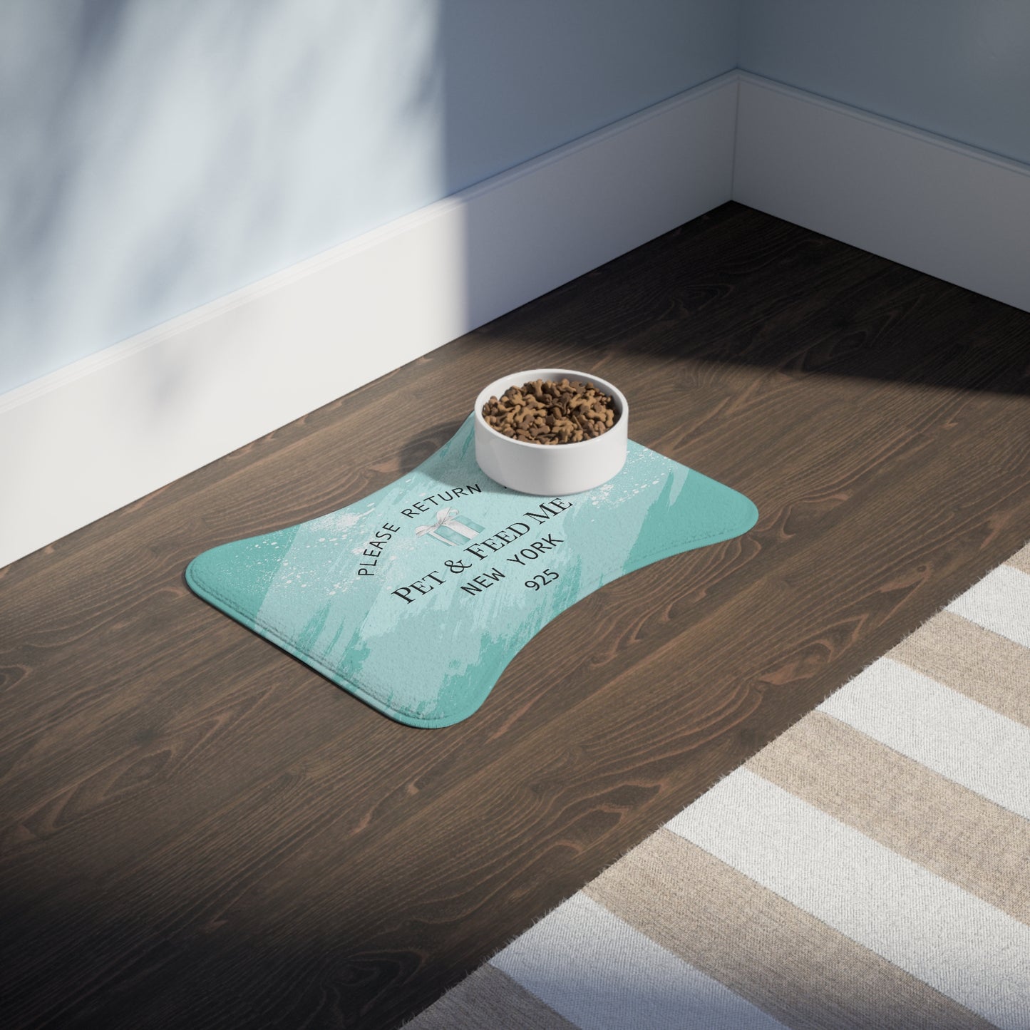 Please Return to Pet and Feed Me - Pet Feeding Mats - Little Blue Box