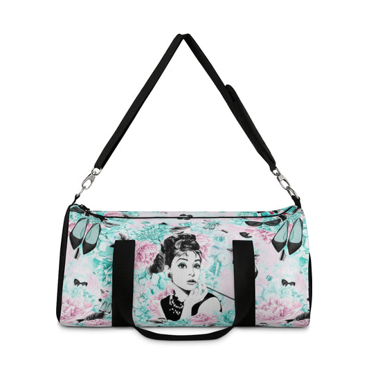 Personalized Breakfast at Tiffany Duffel Bag - Audrey Hepburn