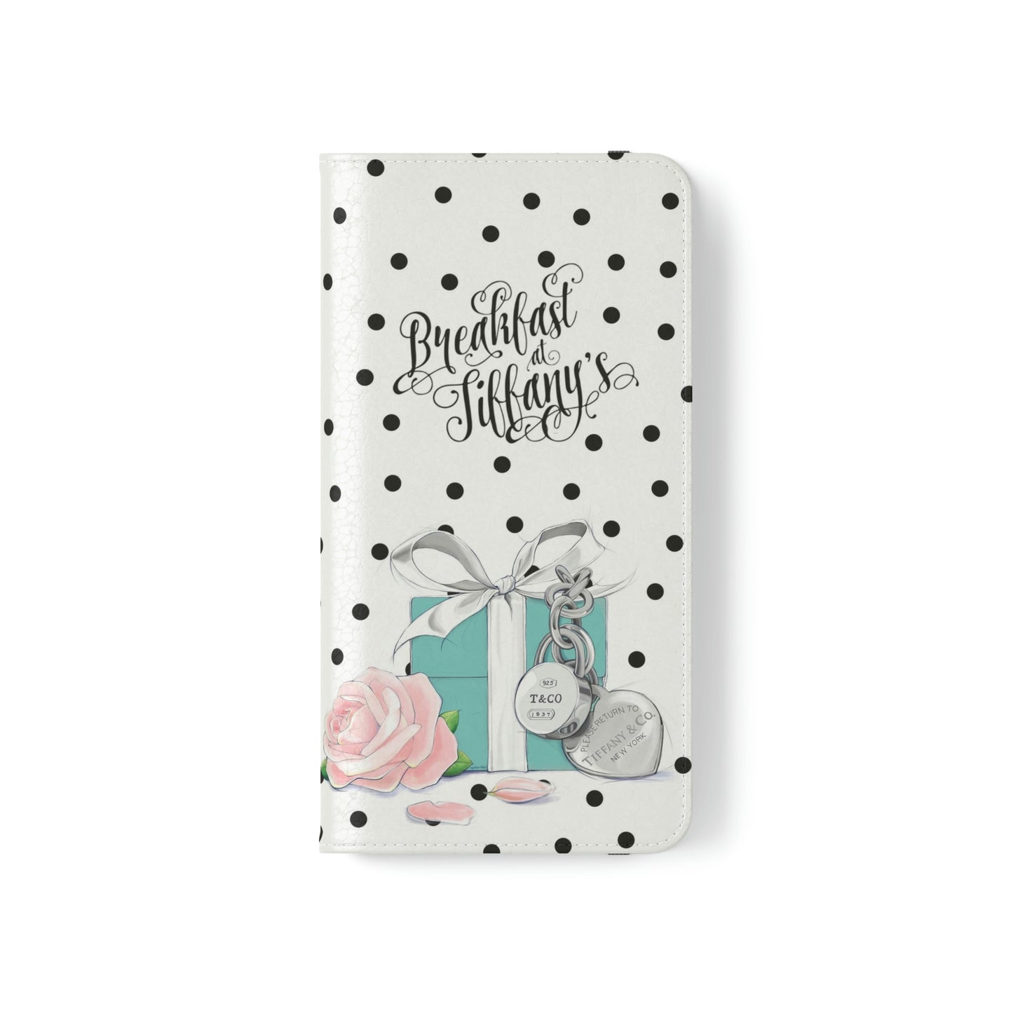 Personalized Breakfast at Tiffany Phone Case, Folio Phone Case, Breakfast at Tiffany Smart Phone Folding Case