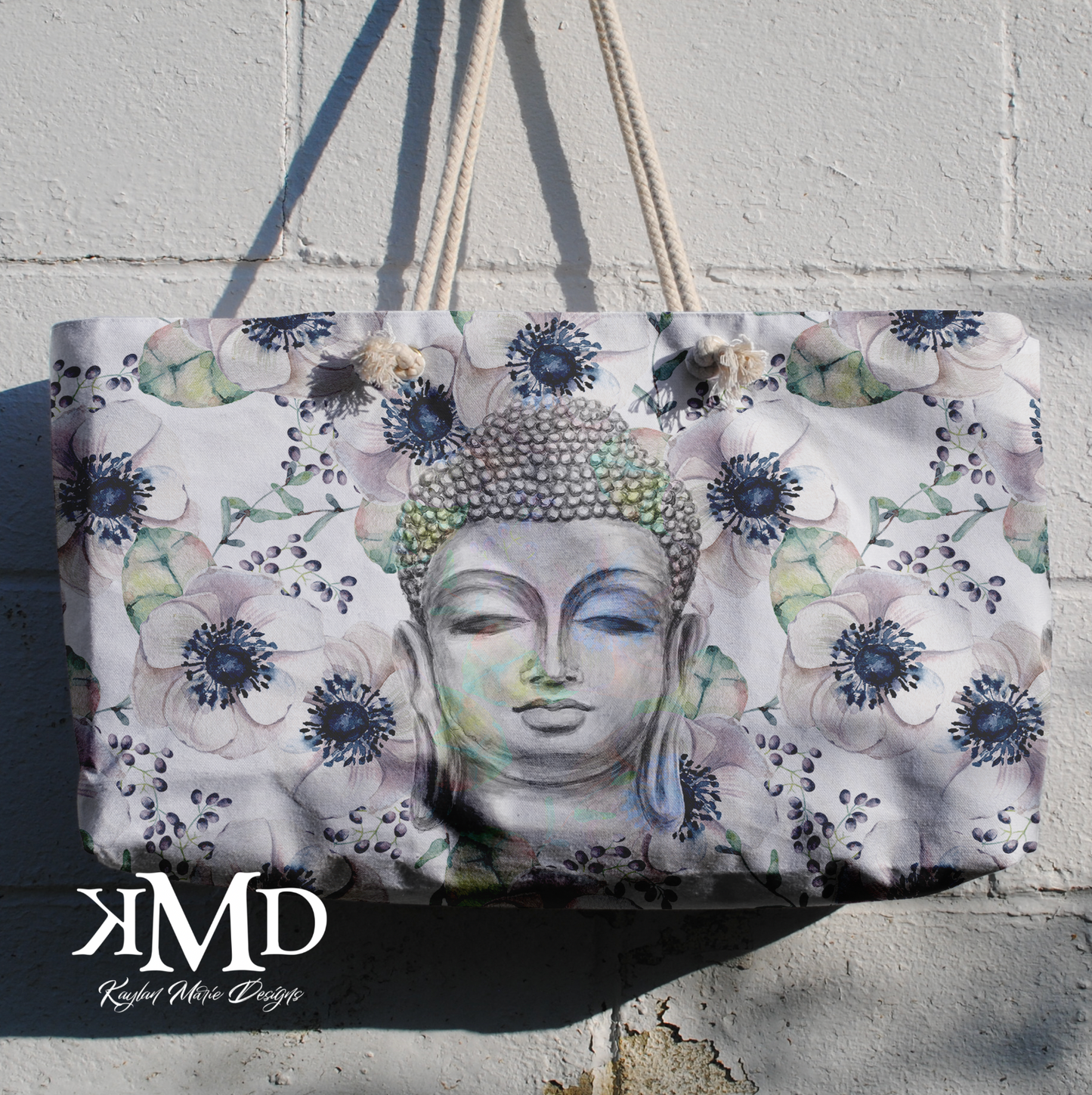 Buddha Tote Weekender Bag - Buddha Yoga Tote