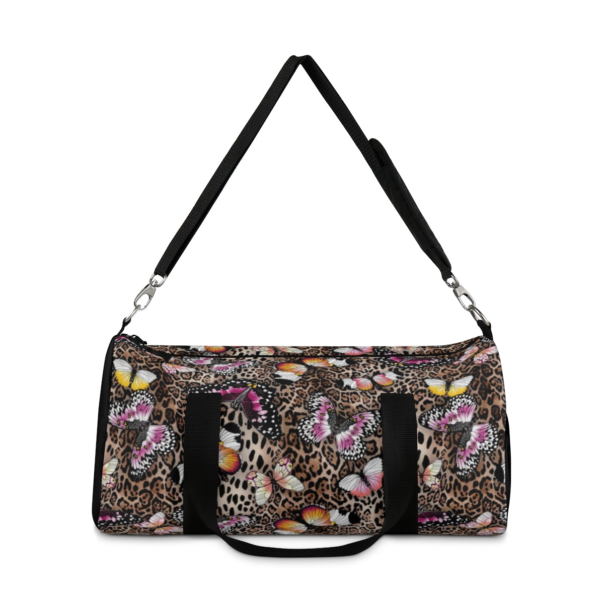 Leopard Butterfly Duffel Bag