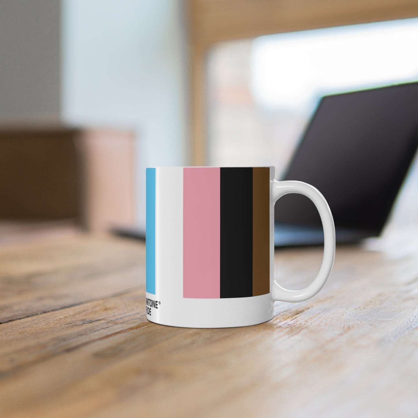 Custom Personalized Mug 11oz - LGBTQIA+ Color Swatch Mugs