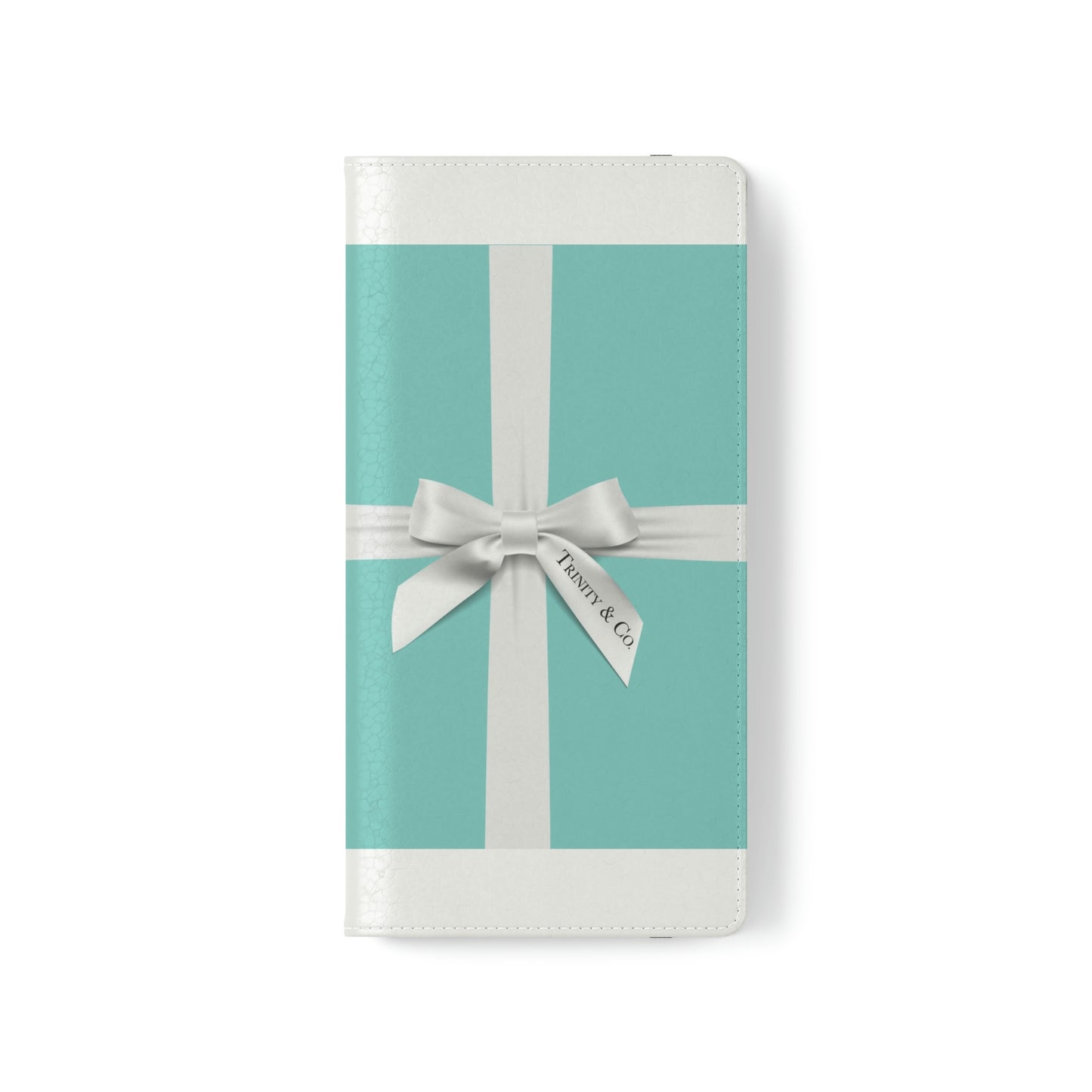 Little Blue Box Phone Case, Custom Personalized Folio Phone Case, Smart Phone Folding Case, Breakfast at Tiffany Inspired Phone Case