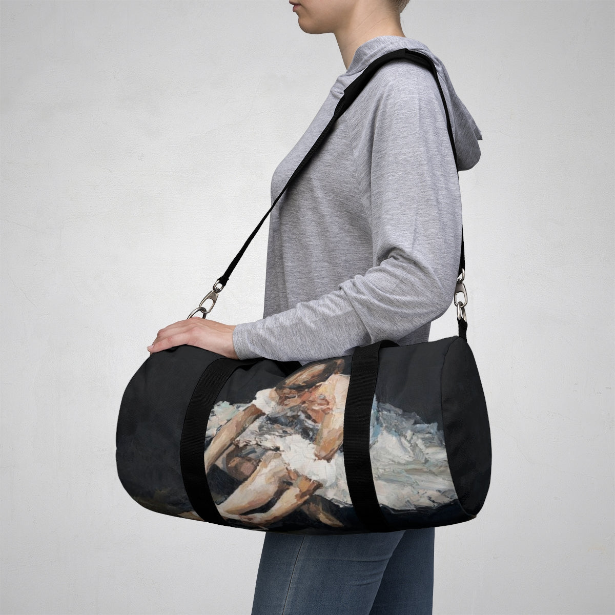 Ballet Duffel Bag - Ballerina in Oil Paint