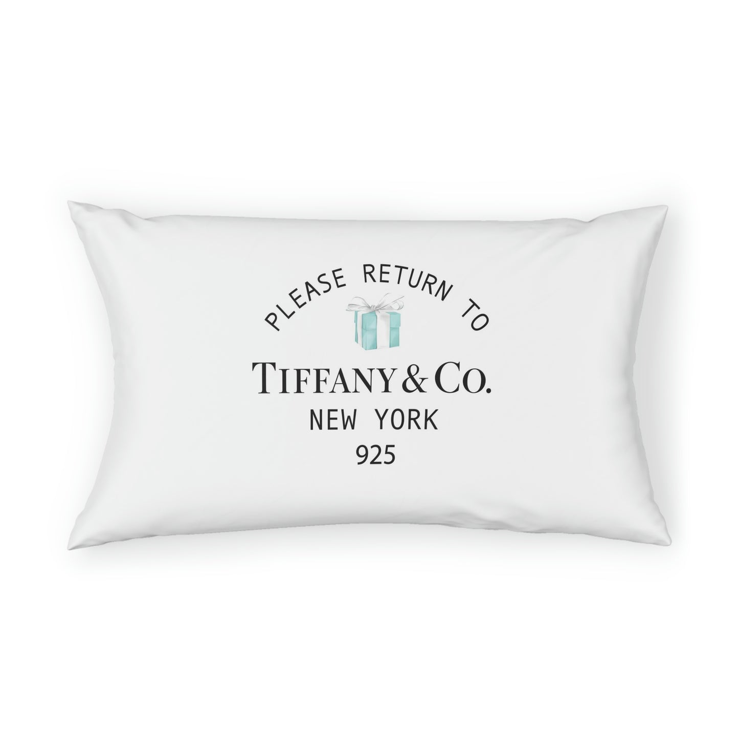 Please Return to Me Pillow Sham - Custom Designed Pillow Shams - Personalized Pillow Shams - Your Name & Co. Bed Pillow Covers