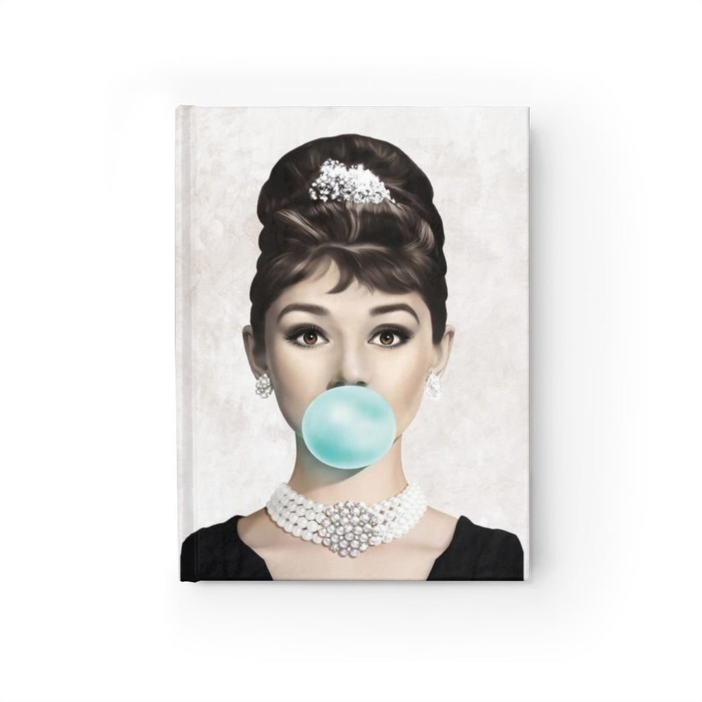 Bubblegum Divas Ballet Journal - Ruled Line, Audrey Hepburn, Marilyn Monroe