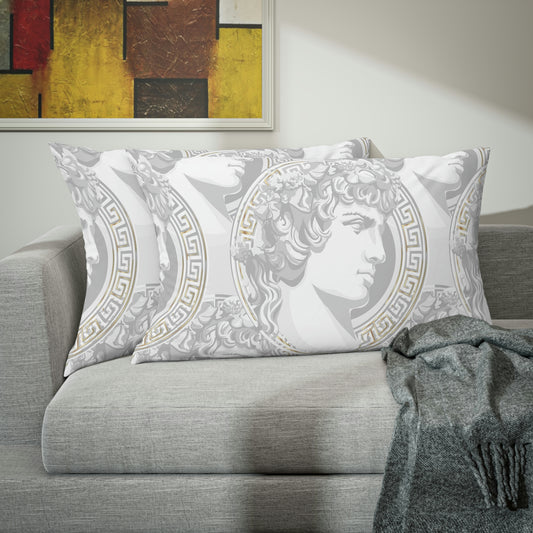 Greek God Antinous Pillow Sham - Custom Designed Roman Pillow Sham - Roman Empire Bed Pillow Covers