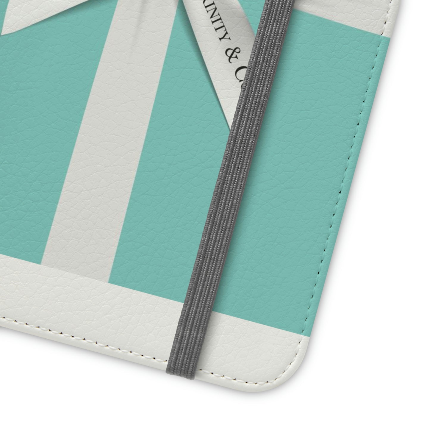 Little Blue Box Phone Case, Custom Personalized Folio Phone Case, Smart Phone Folding Case, Breakfast at Tiffany Inspired Phone Case