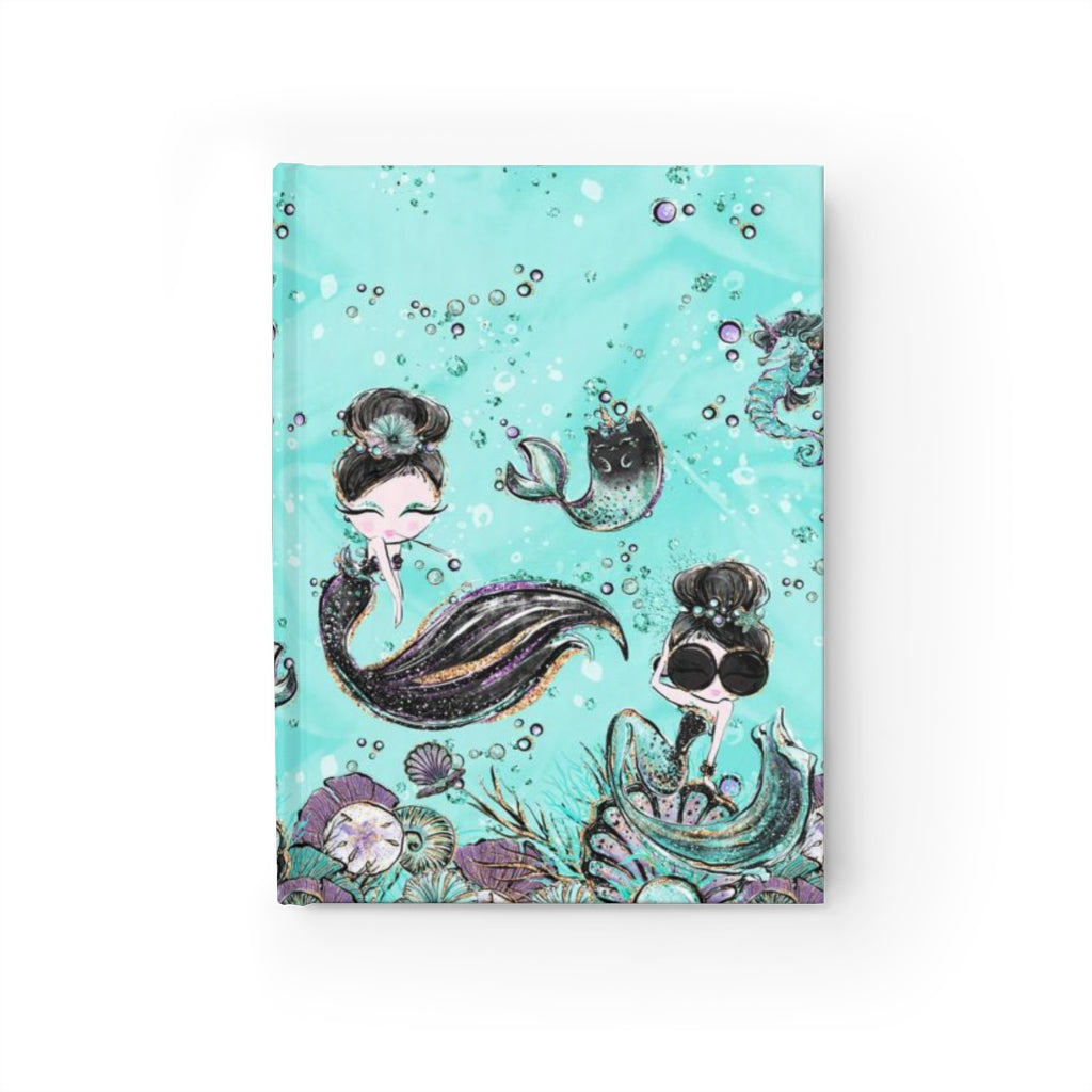 Breakfast at Tiffany Mermaid Journal - Blank Pages, Audrey Hepburn, Caticorn