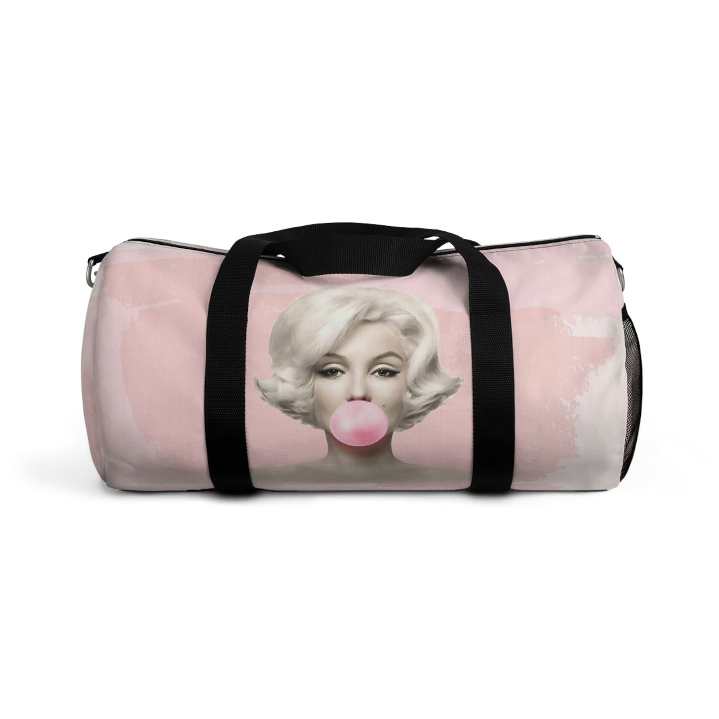 Personalized Marilyn Monroe Duffel Bag - Pink Bubblegum