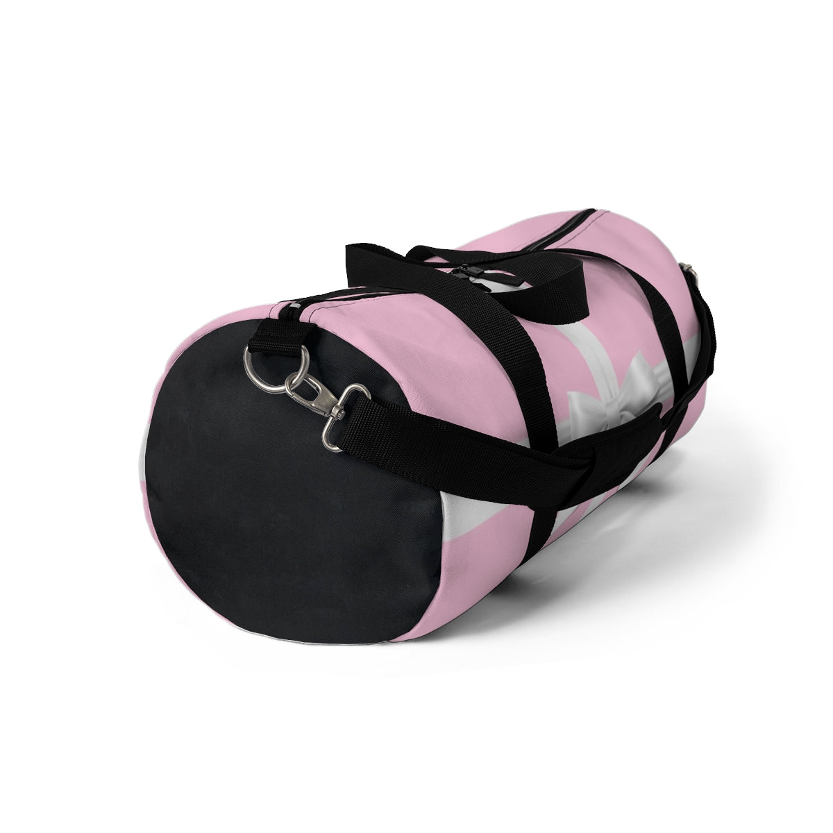 Personalized Little Pink Box Duffel Bag - White Bow