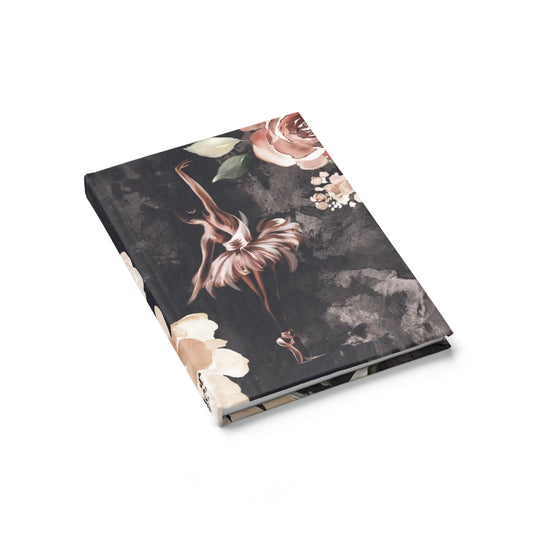 Sienna Rose Ballet Journal - Ruled Line, Ballerina