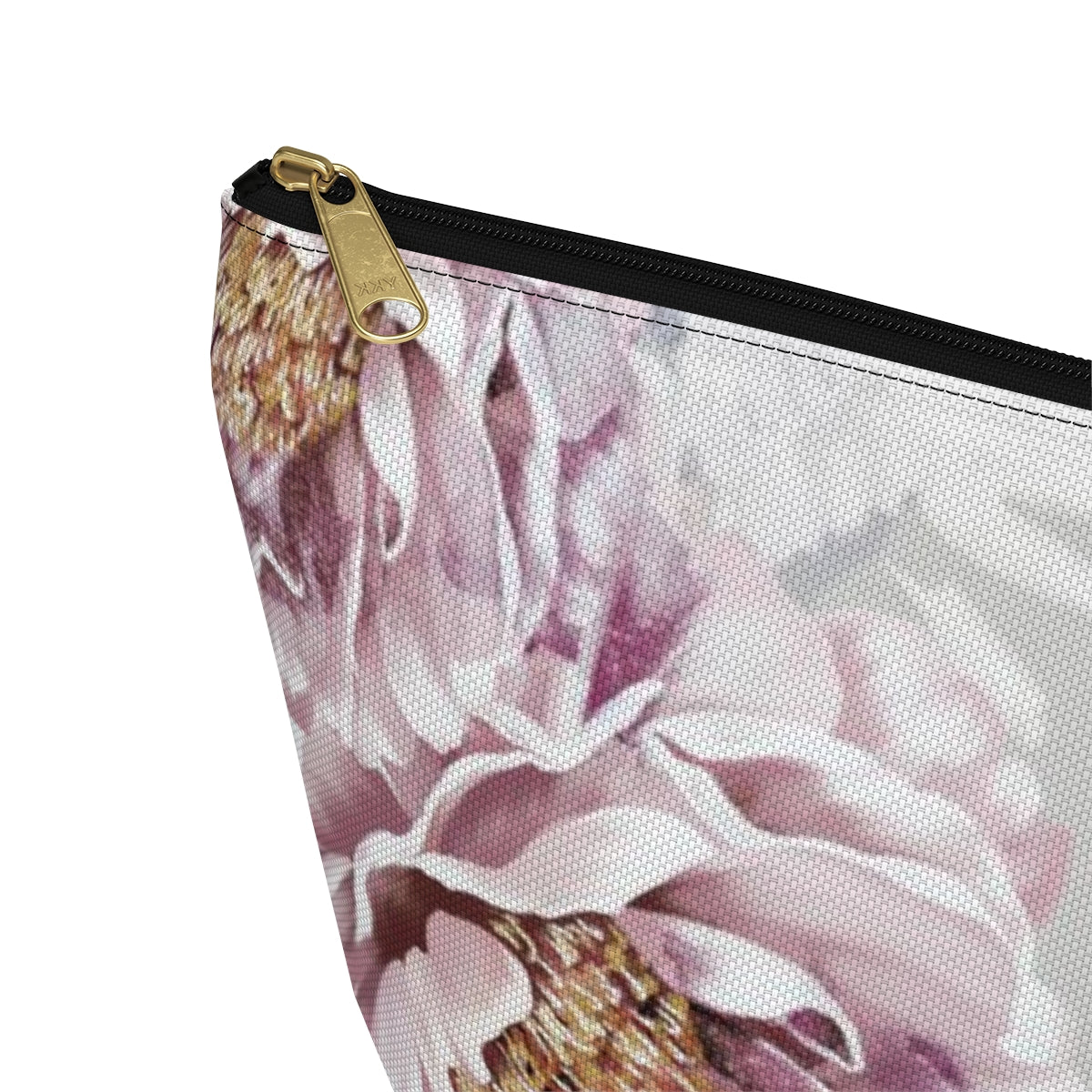 Marilyn Monroe Pouch w T-bottom, Accessory Pouch - Pink Peonies