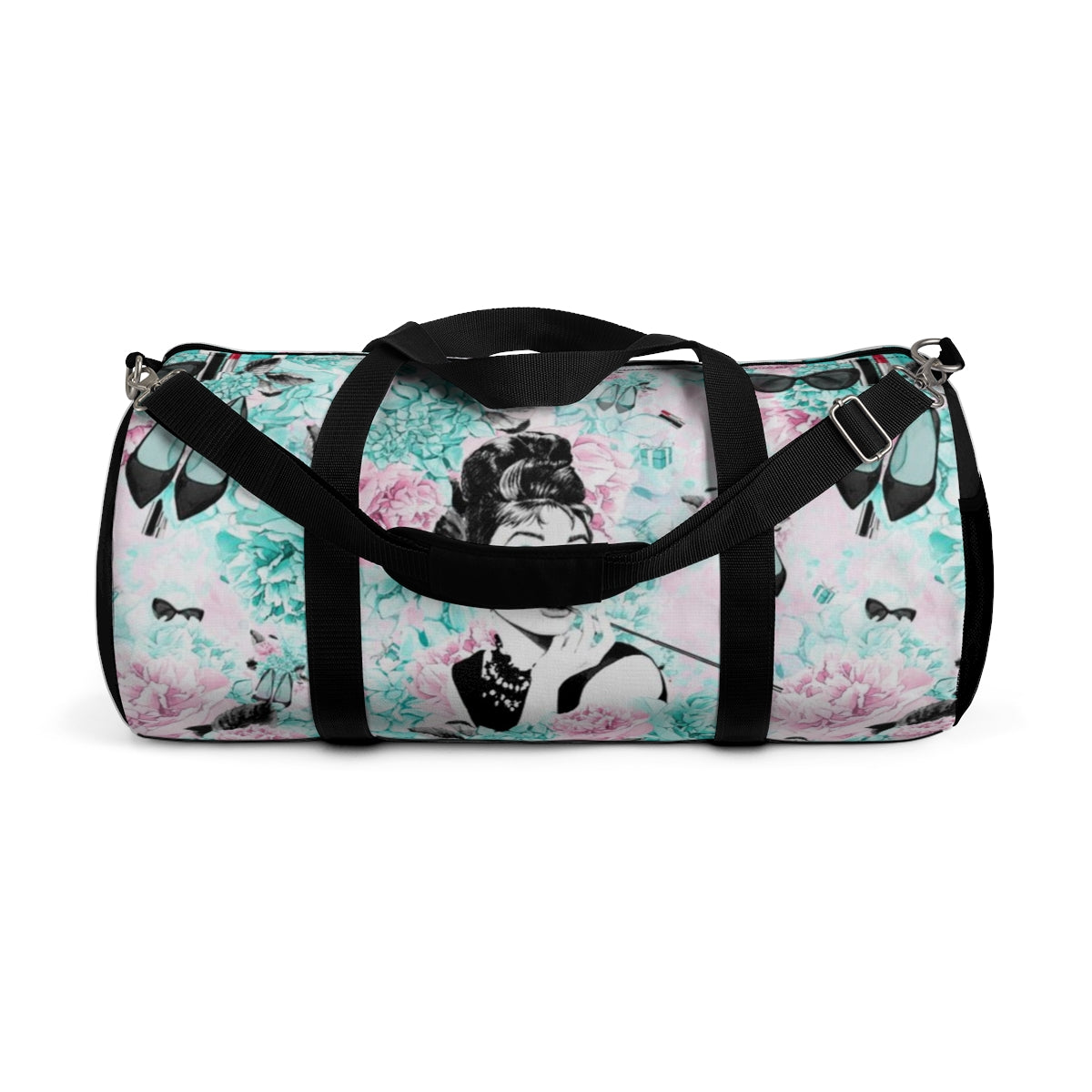 Personalized Breakfast at Tiffany Duffel Bag - Audrey Hepburn