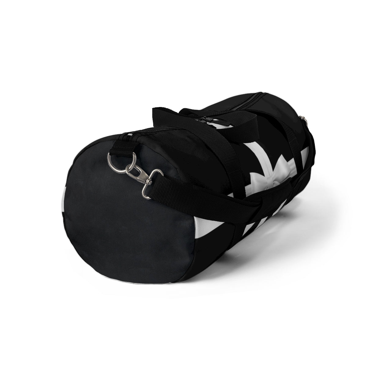 Personalized Little Black Box Duffel Bag - White Bow