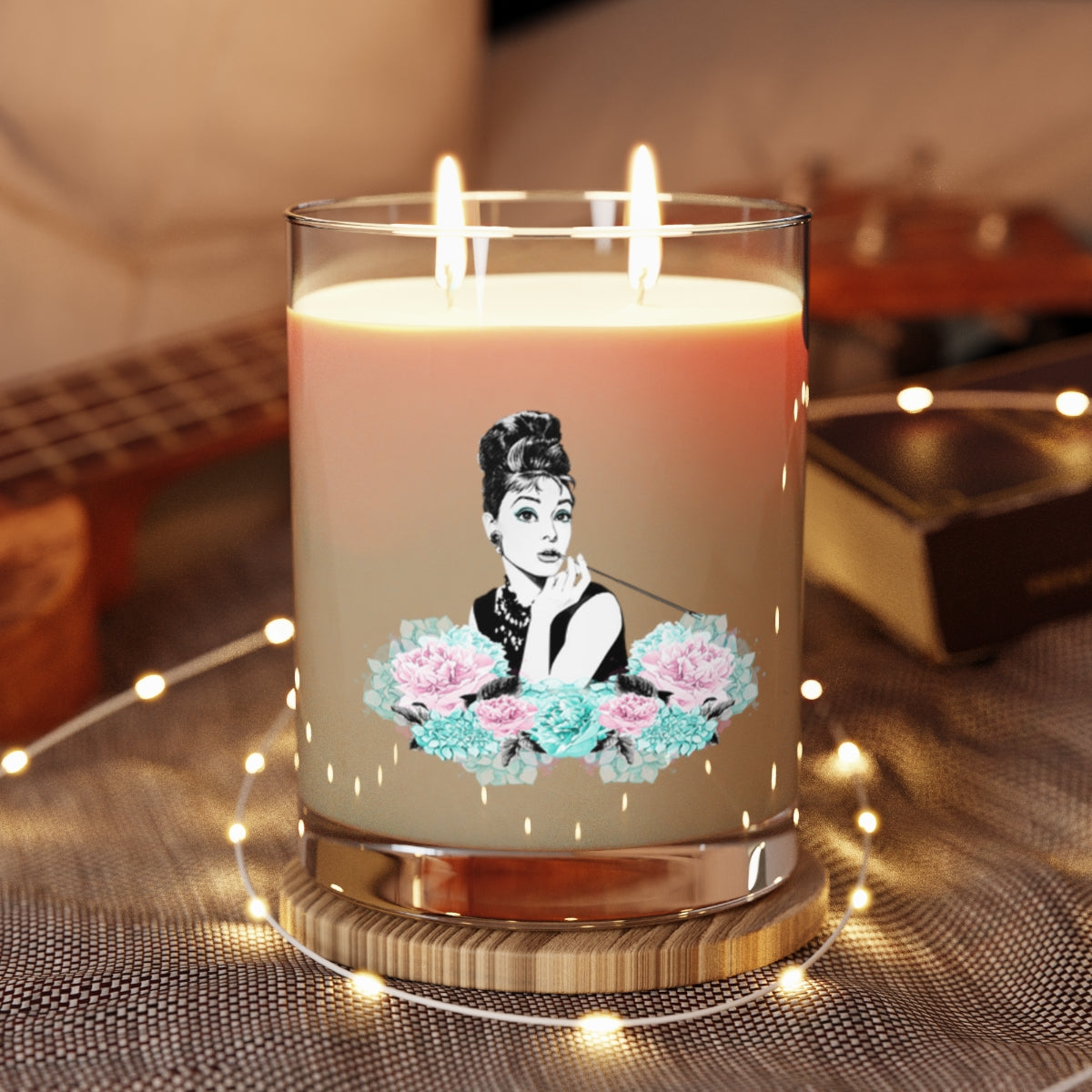 Personalized Breakfast at Tiffany Scented Candle - Full Glass, 11oz