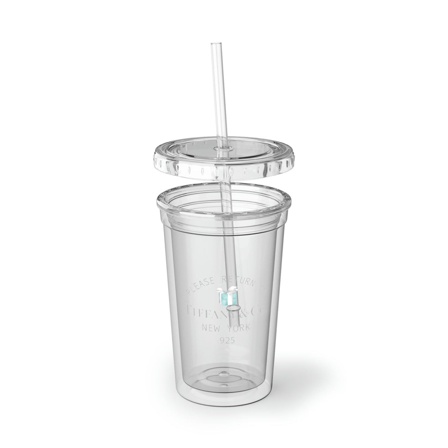 Please Return to Me Little Blue Box Suave Acrylic Cup 16 oz - Name and Co.