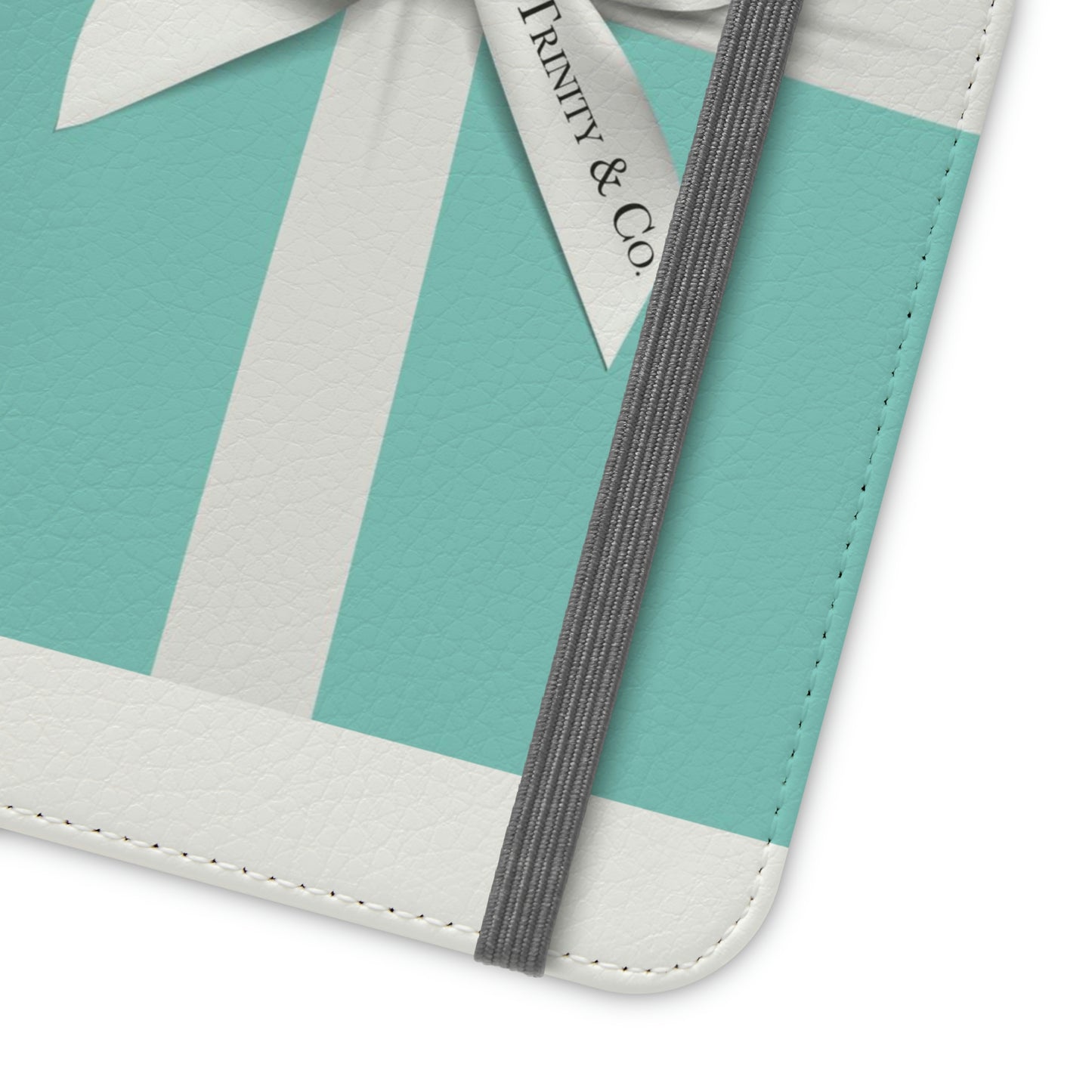 Little Blue Box Phone Case, Custom Personalized Folio Phone Case, Smart Phone Folding Case, Breakfast at Tiffany Inspired Phone Case