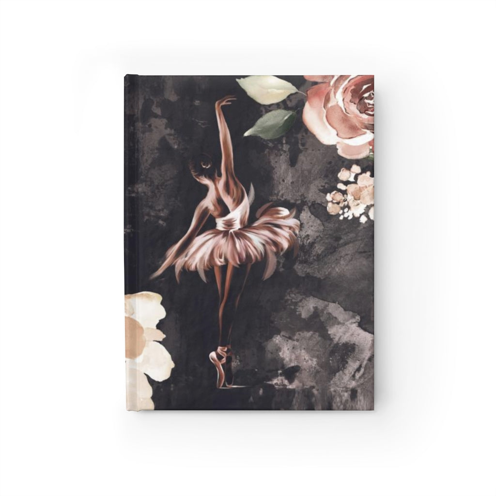 Sienna Rose Ballet Journal - Ruled Line, Ballerina