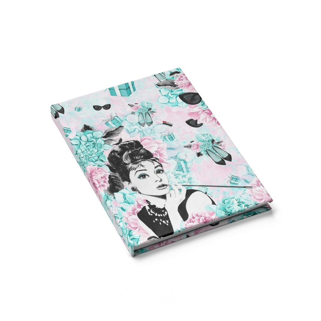 Audrey Hepburn Journal - Breakfast at Tiffany, Blank Pages