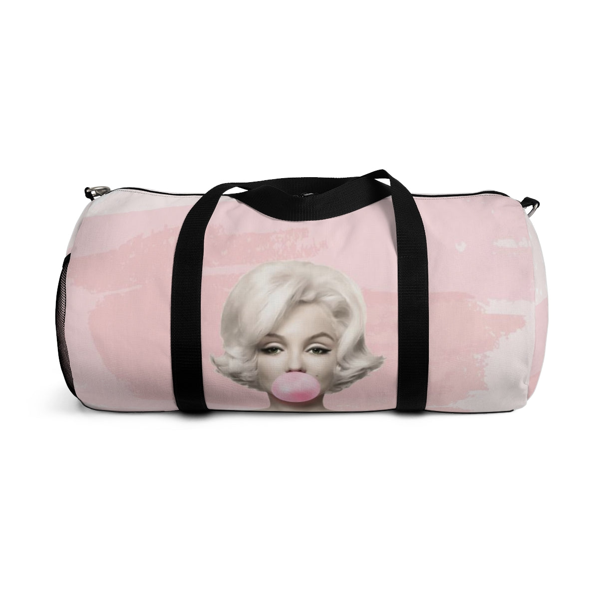 Personalized Marilyn Monroe Duffel Bag - Pink Bubblegum