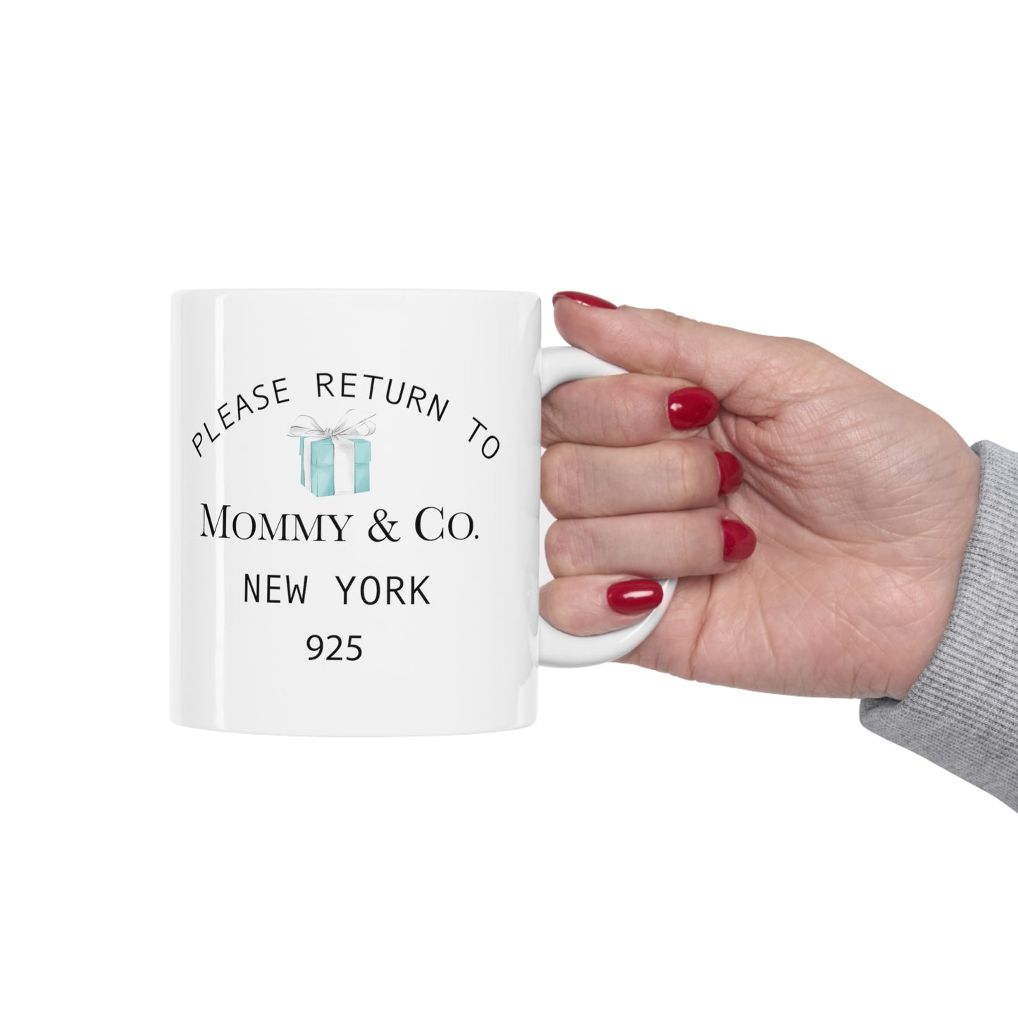 Please Return to Me Mug - 11oz White Mug - Breakfast at Tiffany Inspired - Mommy and Co.