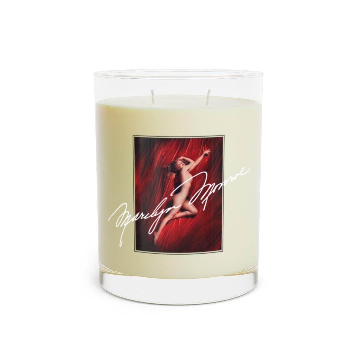 Marilyn Monroe Scented Candle - Full Glass, 11oz - Playboy