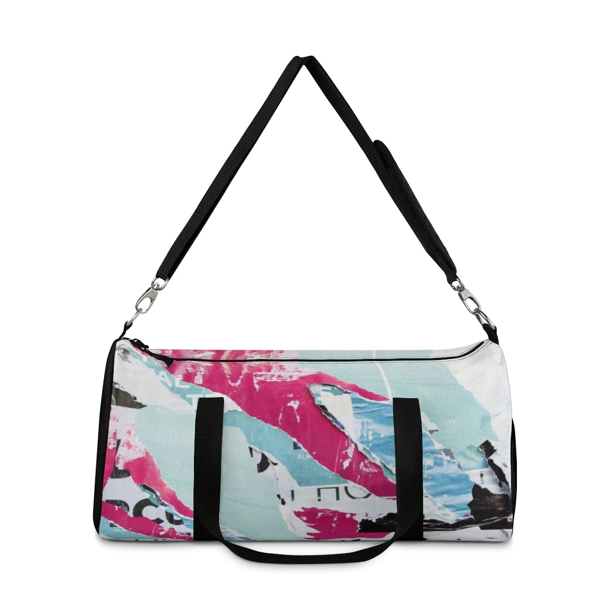 Abstract Duffel Bag - Ripped Poster