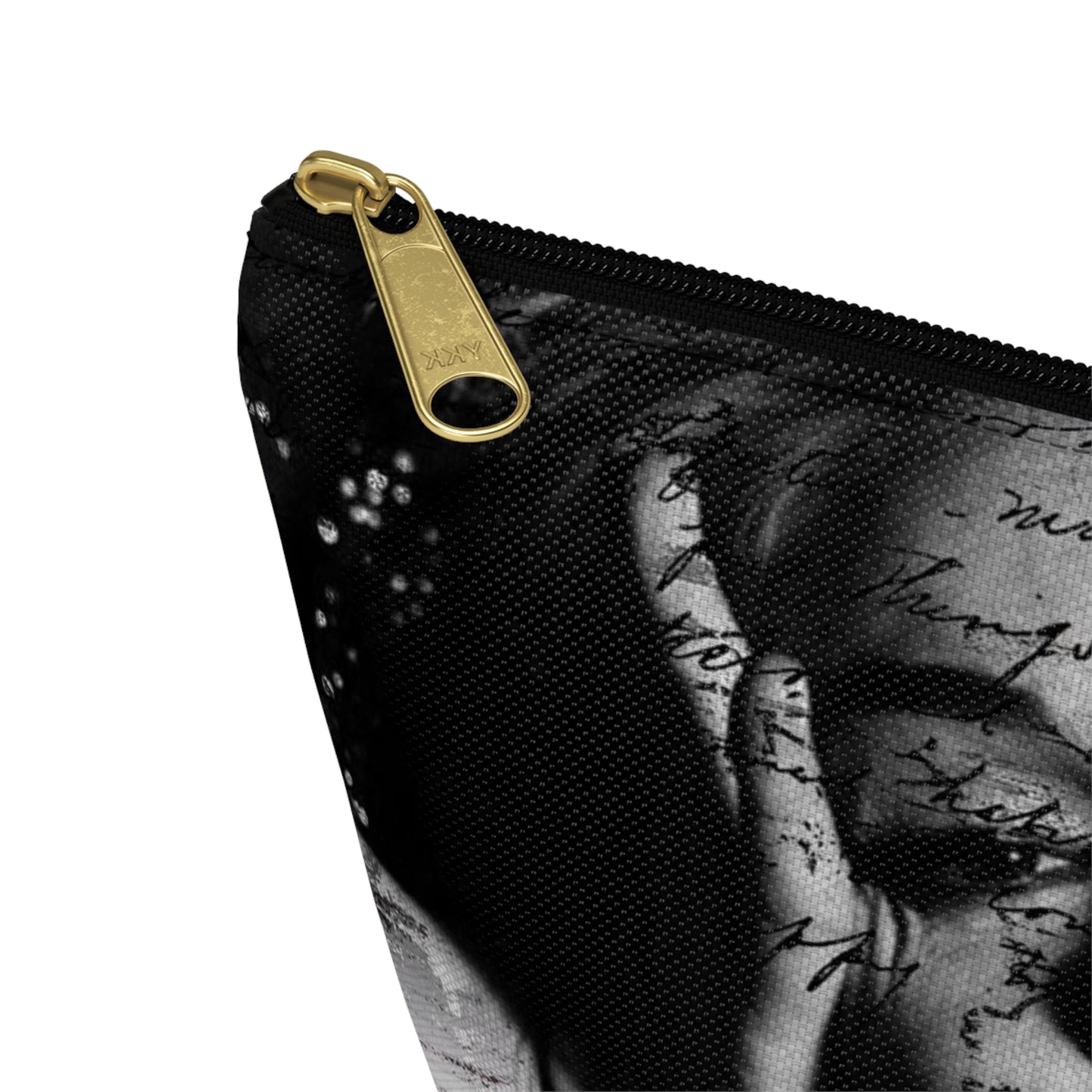 Lindsay Lohan Cosmetic Pouch w T-bottom, Accessory Pouch - Lindsay Lohan as Marilyn Monroe Abstract Makeup Bag