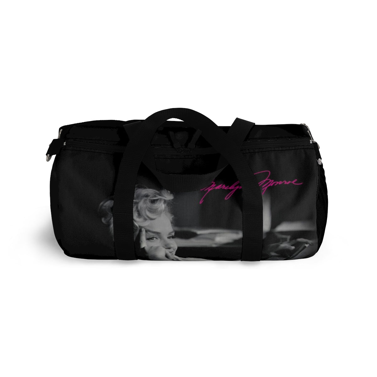 Marilyn Monroe Duffel Bag - Hot Pink Autograph