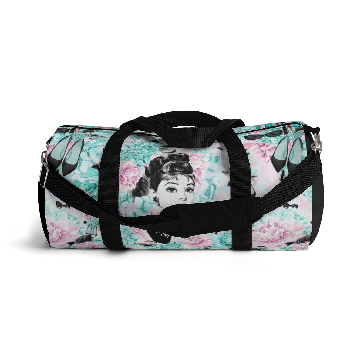 Personalized Breakfast at Tiffany Duffel Bag - Audrey Hepburn