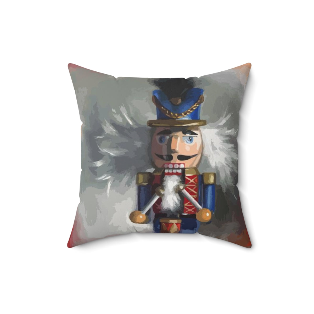 Nutcracker Pillow - Abstract Oil