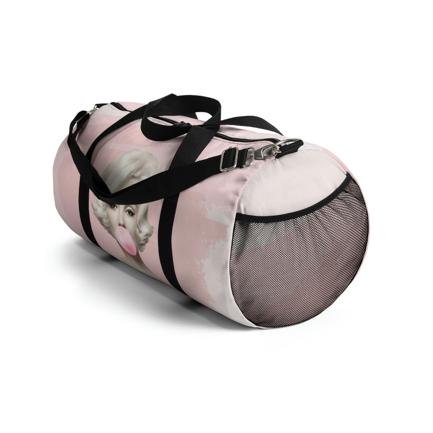 Personalized Marilyn Monroe Duffel Bag - Pink Bubblegum