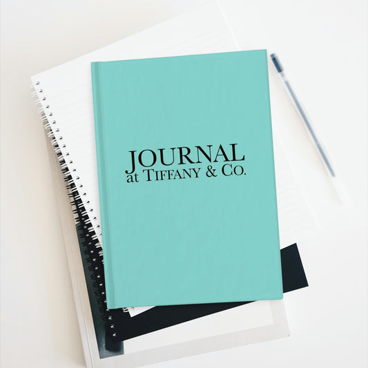 Personalized Journal of Your Name and Co. - Breakfast at Tiffany Inspired Notebook or Diary