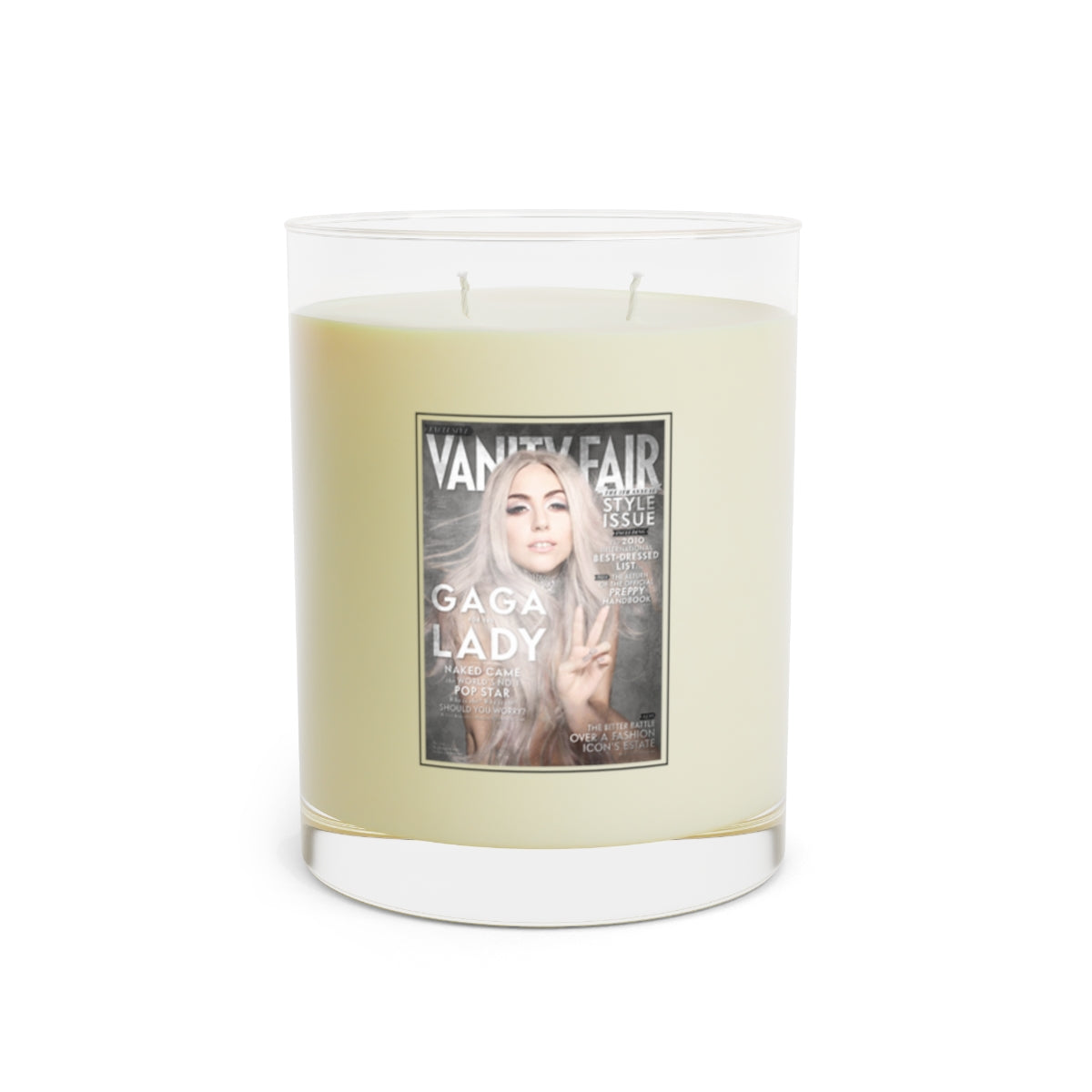 Lady Gaga Scented Candle - Full Glass, 11oz - Vanity Fair