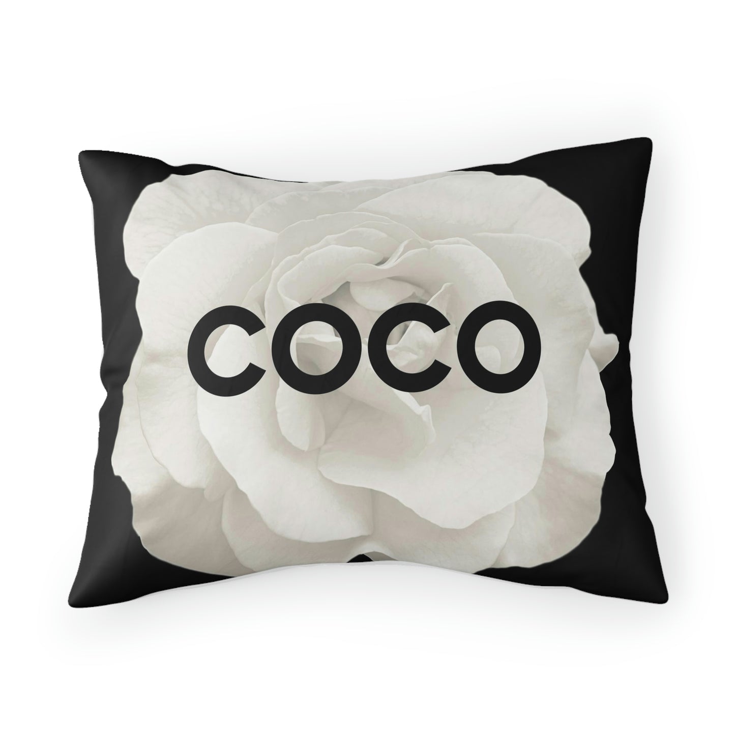 COCO Rose Pillow Shams - Custom Designed Pillow Shams - King Pillow Shams - Bed Pillow Shams