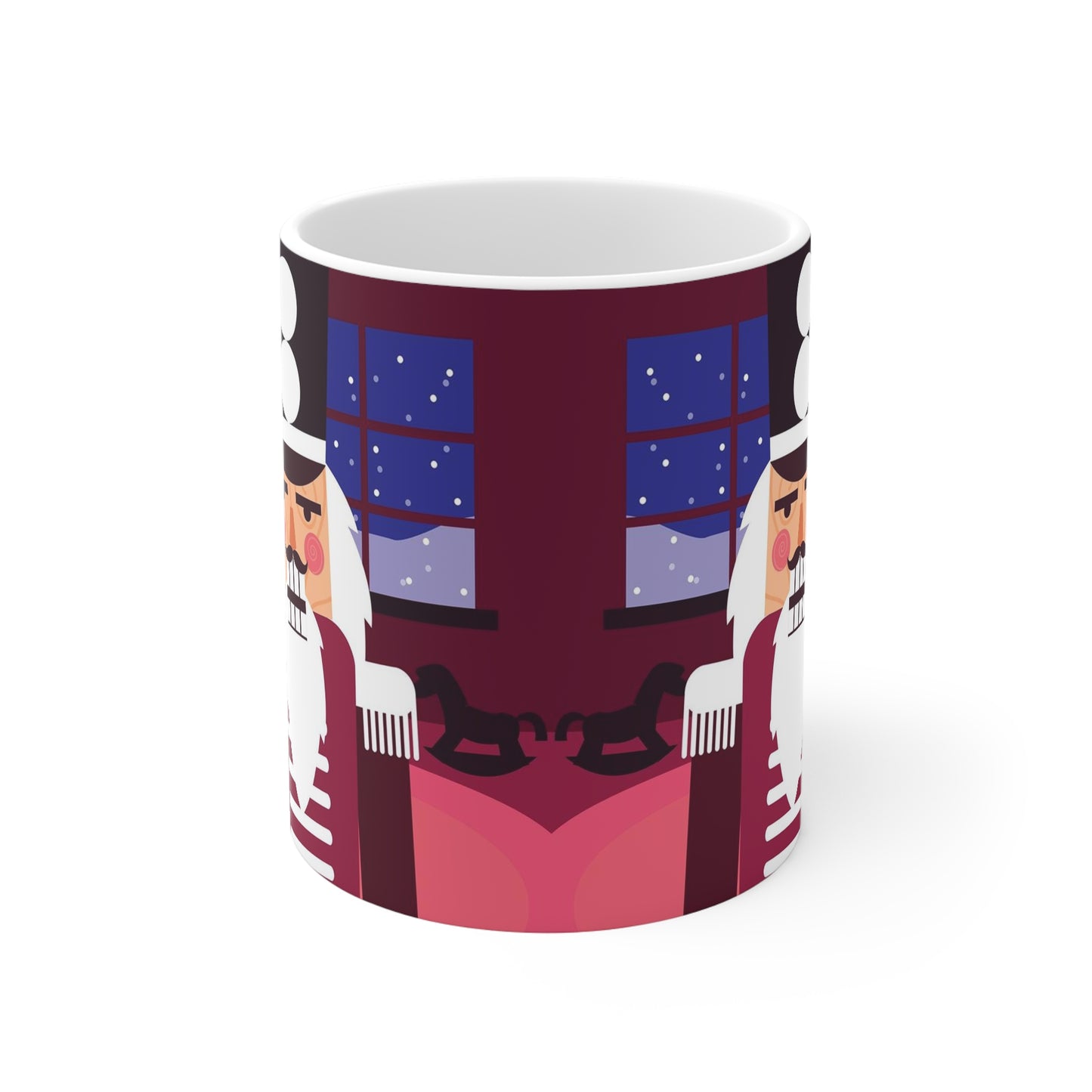 Nutcracker Mug 11oz - Modern Retro Nutcracker Ballet Mug